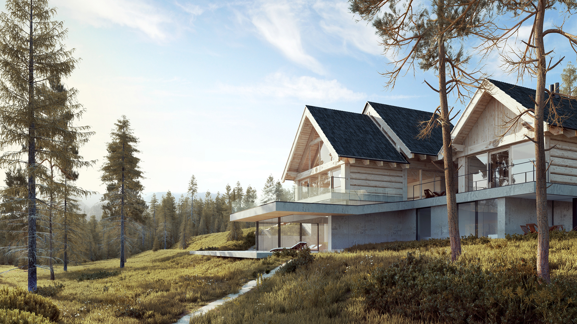 Villa Salon Dekorasyonu