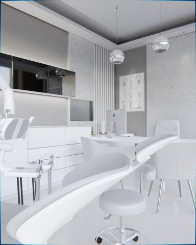 Diş Kliniği Muayene Odası Dekorasyon