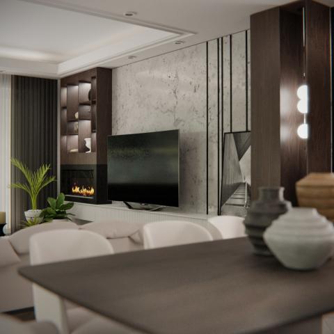 Villa Salon Dekorasyonu