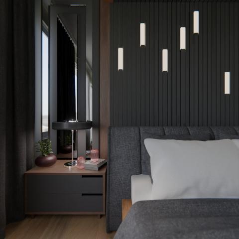 Villa Yatak Odası Dekorasyon